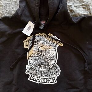 New Noon Goons x Christian Fletcher Dear Inquiry graphic hoodie Large black